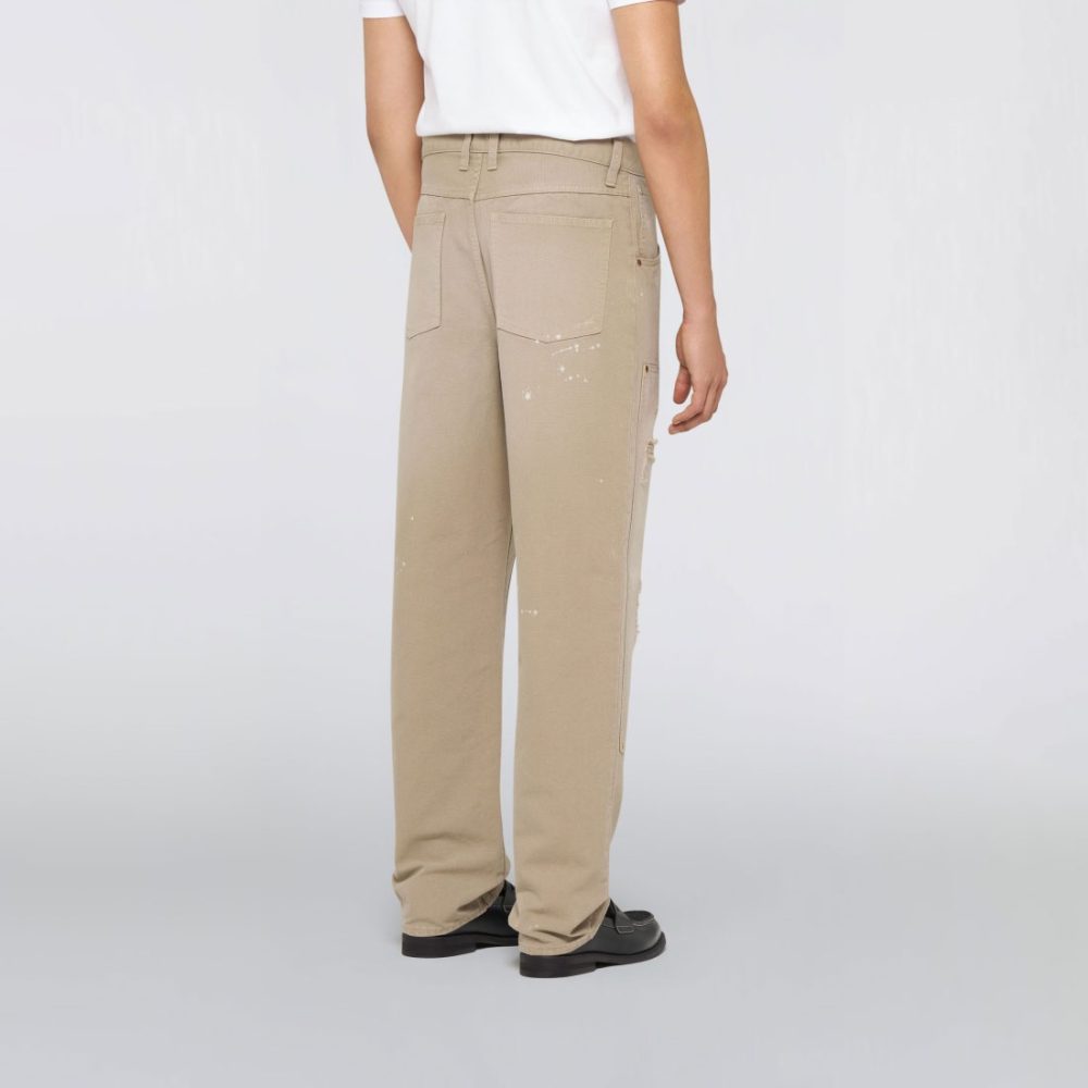 Edwin Double Knee Tyrell Pant - Seneca Rock/Paint Splattered