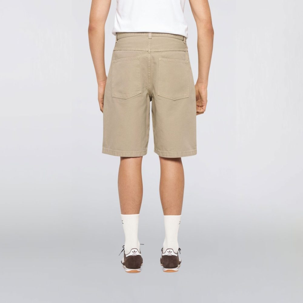Edwin Double Knee Worker Short - Seneca Rock/Two Tone Garment Dyed