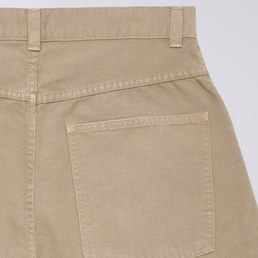 Edwin Double Knee Worker Short - Seneca Rock/Two Tone Garment Dyed