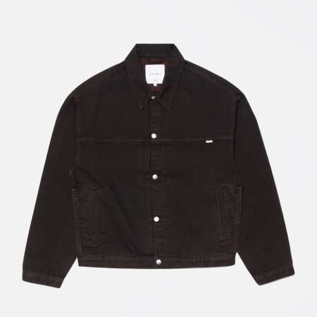 Edwin Freeland Jacket - Black/Coffee Bean Overdyed Edwin Freeland Jacket - Black/Coffee Bean Overdyed