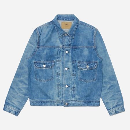 Edwin Kaihara Pure Indigo Rainbow Selvage Denim Jacket - Blue/Light Used Edwin Kaihara Pure Indigo Rainbow Selvage Denim Jacket - Blue/Light Used