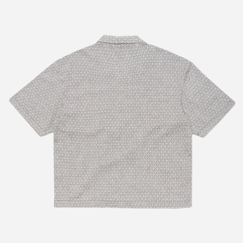 Edwin Saga Short Sleeve Shirt - Black/White/Garment Washed