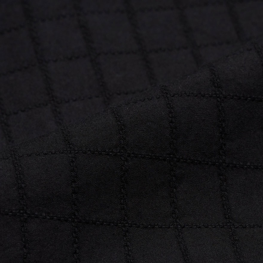 Edwin Sebastian Long Sleeve Shirt - Black/Garment Dyed