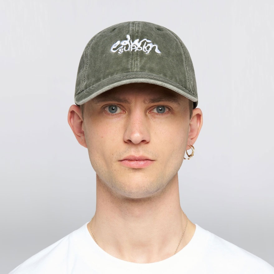 Edwin Soft Washed 6 Panel Snapback Cap - Mediterranea/Stone Washed Edwin Soft Washed 6 Panel Snapback Cap - Mediterranea/Stone Washed