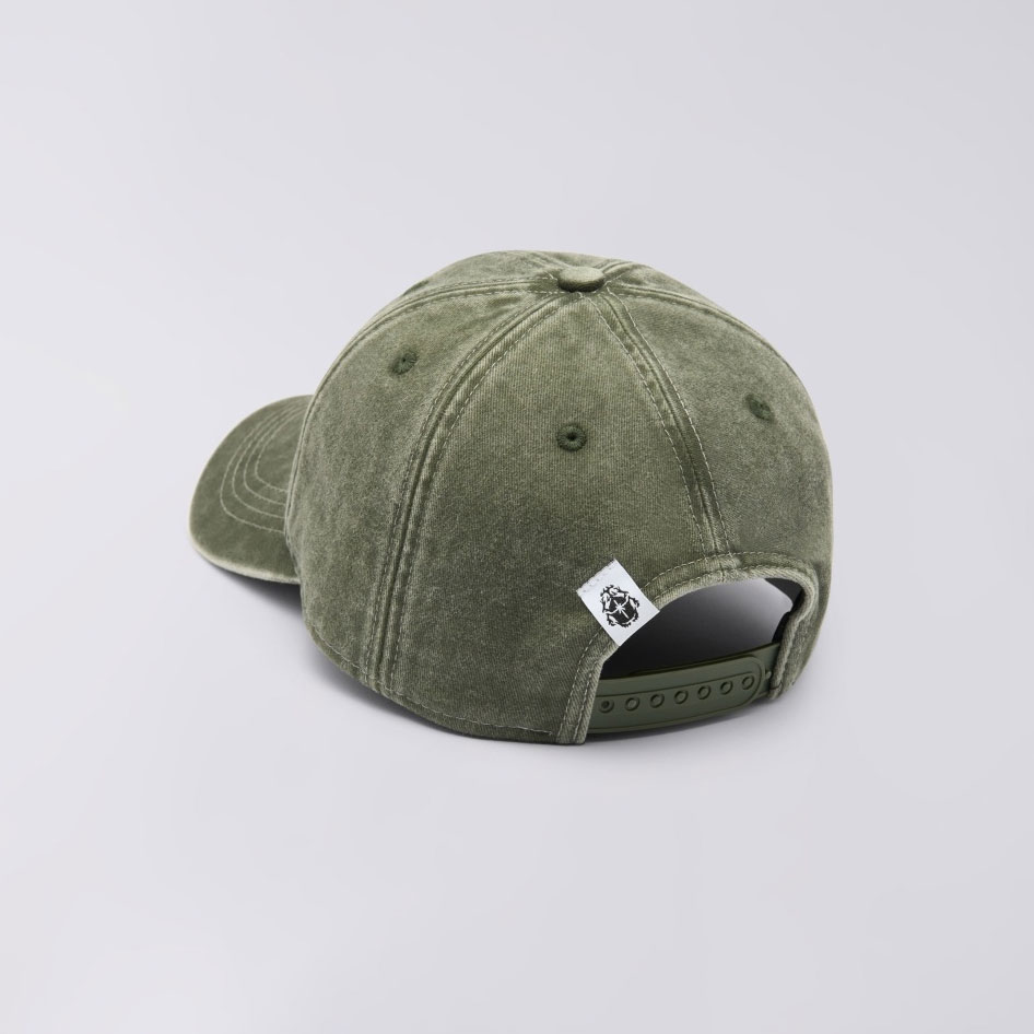 Edwin Soft Washed 6 Panel Snapback Cap - Mediterranea/Stone Washed Edwin Soft Washed 6 Panel Snapback Cap - Mediterranea/Stone Washed