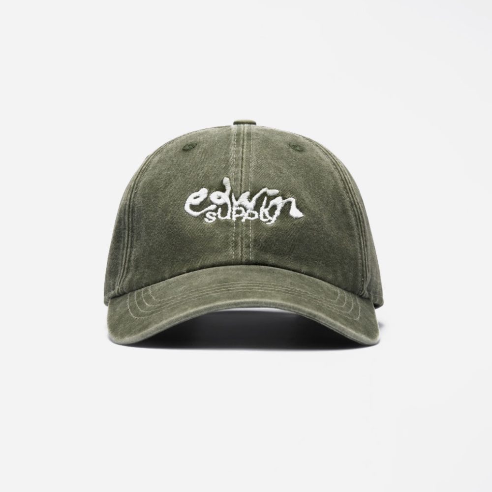 Edwin Soft Washed 6 Panel Snapback Cap - Mediterranea/Stone Washed Edwin Soft Washed 6 Panel Snapback Cap - Mediterranea/Stone Washed
