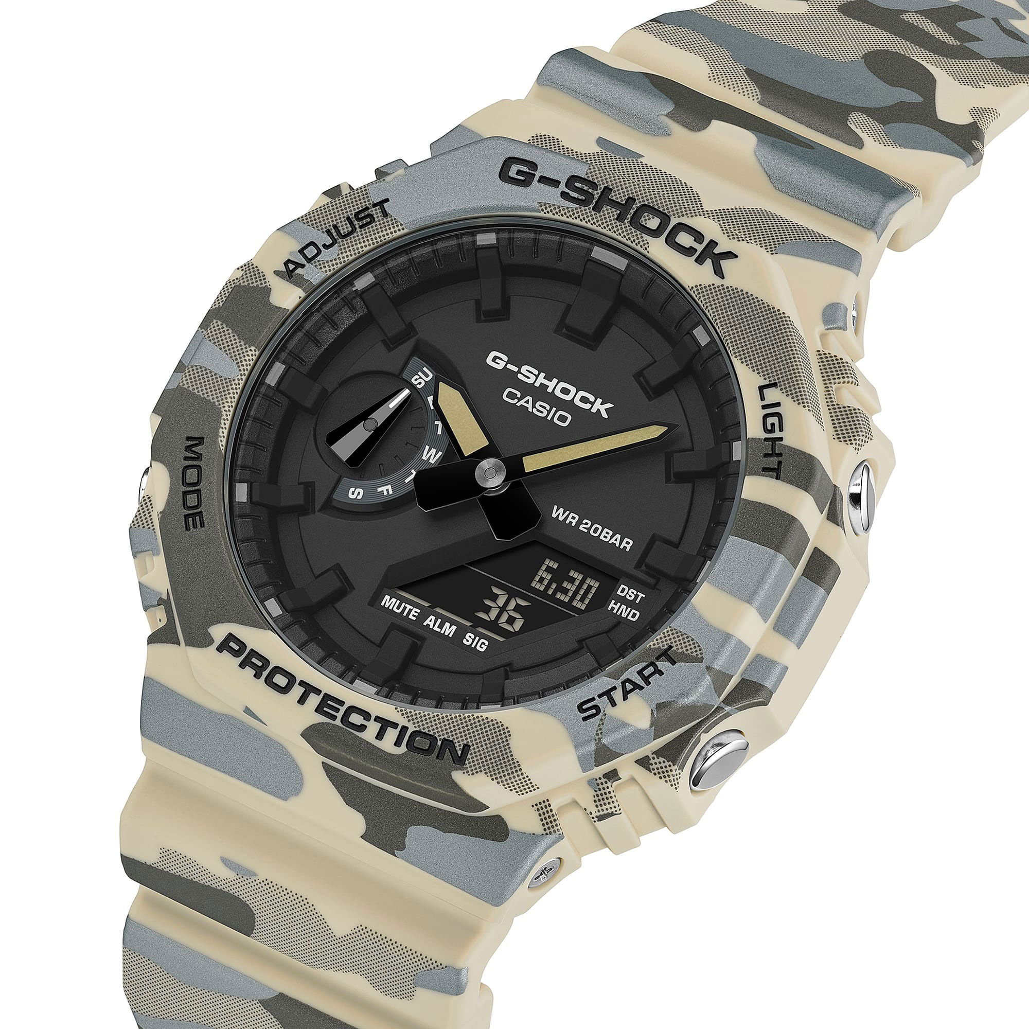 G-Shock GA-2100CM-5AER Original Camouflage Pattern Watch