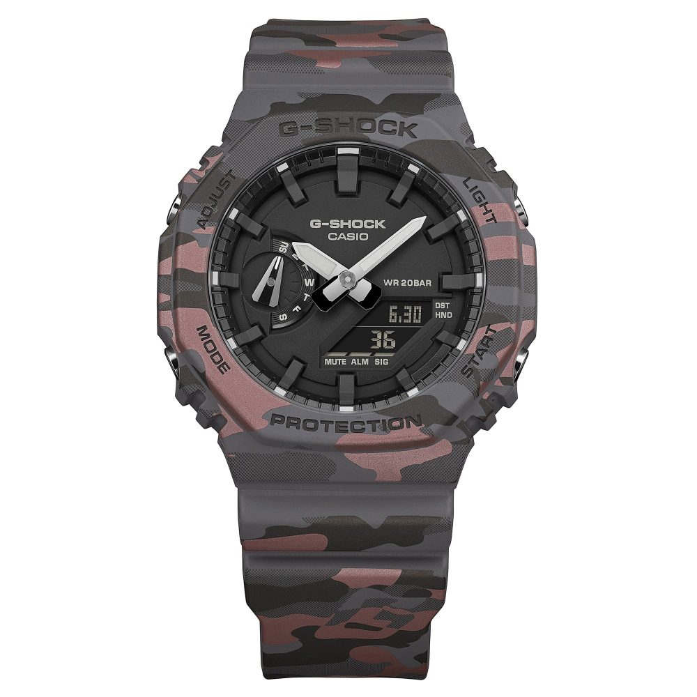 G-Shock GA-2100CM-8AER Original Camouflage Pattern Watch