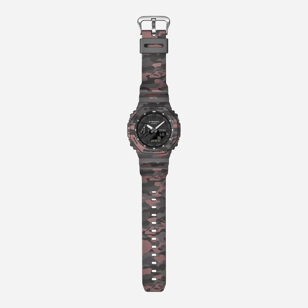 G-Shock GA-2100CM-8AER Original Camouflage Pattern Watch