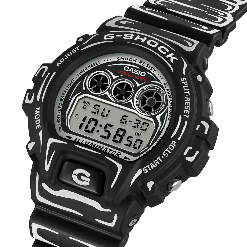 G-Shock x The Joshua Vides collaboration Watch - Black DW-6900JV-1ER G-Shock x The Joshua Vides collaboration Watch - Black DW-6900JV-1ER