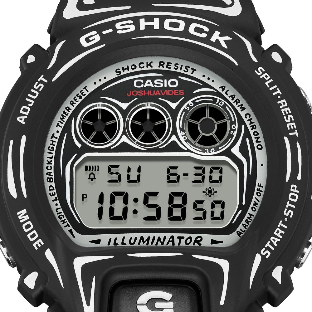 G-Shock x The Joshua Vides collaboration Watch - Black DW-6900JV-1ER