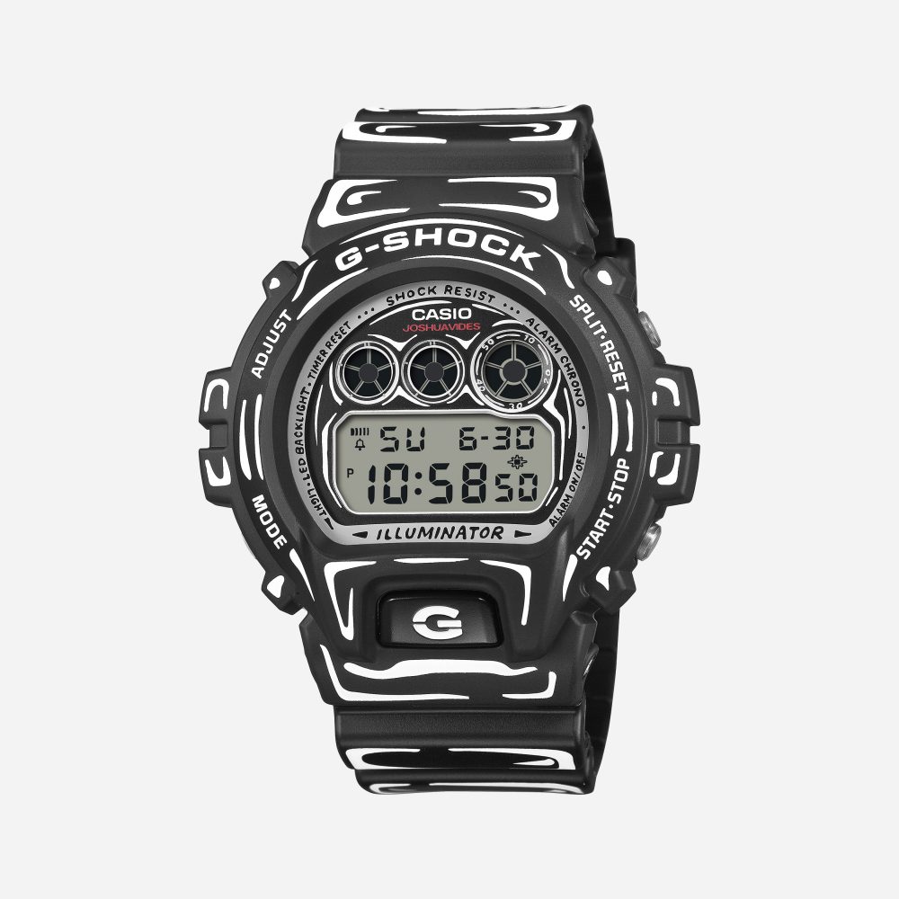 G-Shock x The Joshua Vides collaboration Watch - Black DW-6900JV-1ER G-Shock x The Joshua Vides collaboration Watch - Black DW-6900JV-1ER