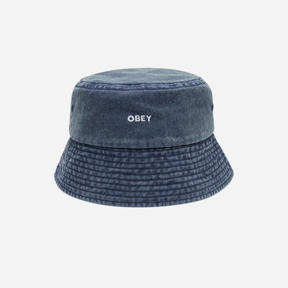 Obey Bold Pigment Twill Bucket Hat - Pigment Navy