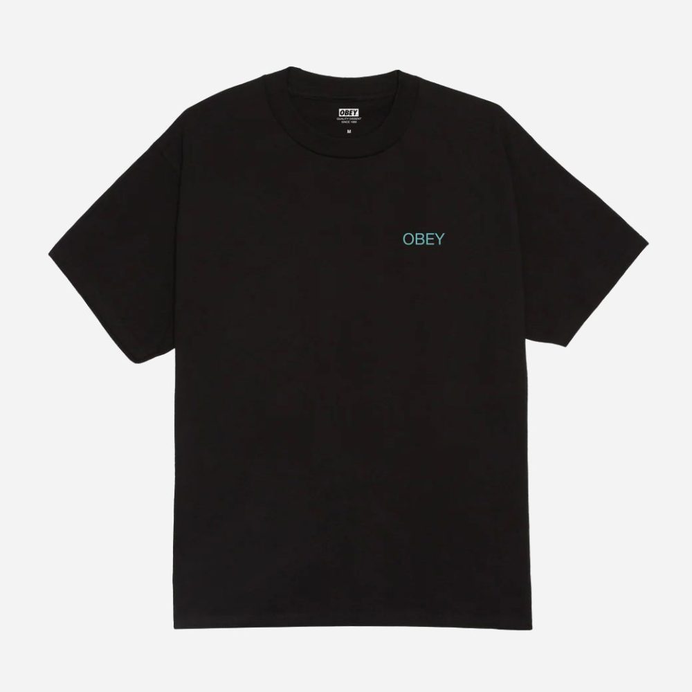 Obey Nouveau Angel Classic Tee - Black