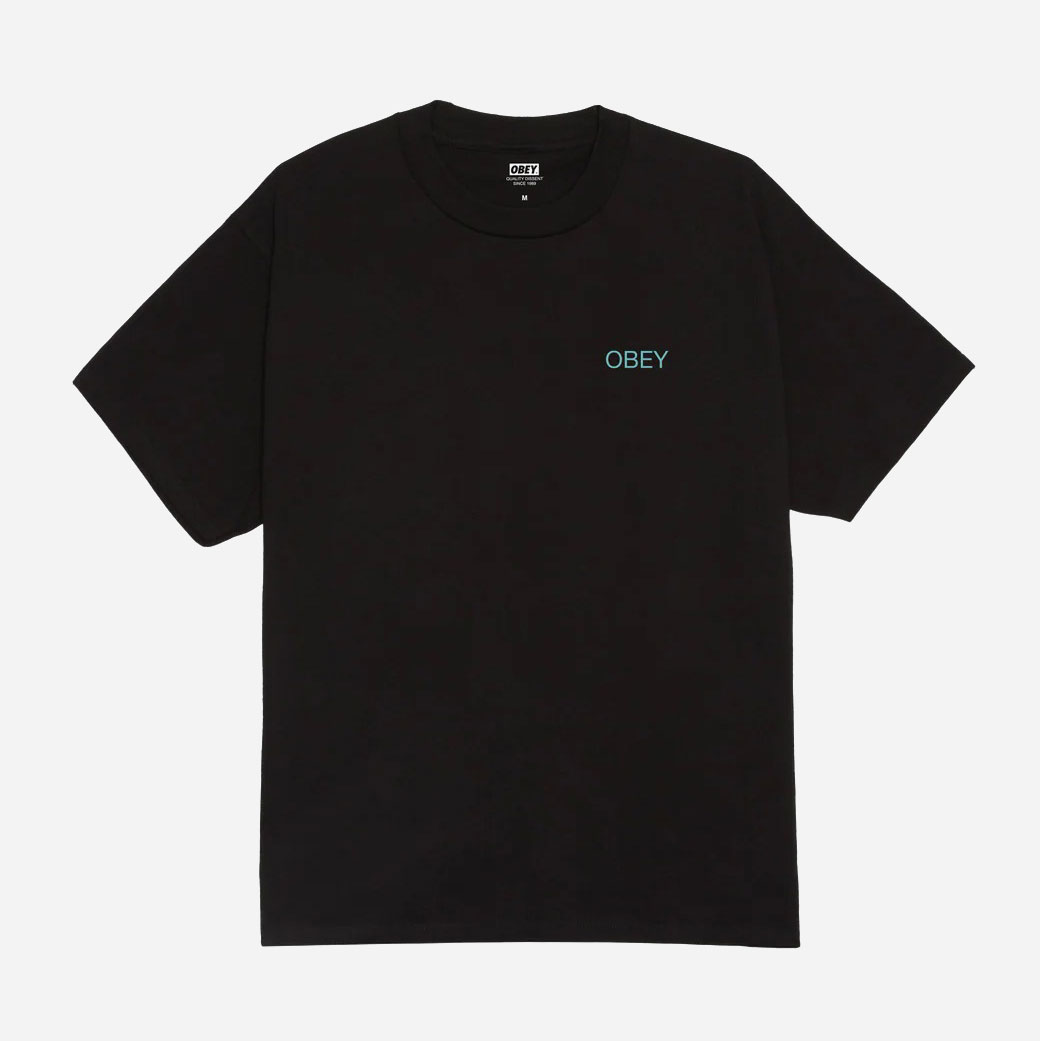 Obey Nouveau Angel Classic Tee - Black
