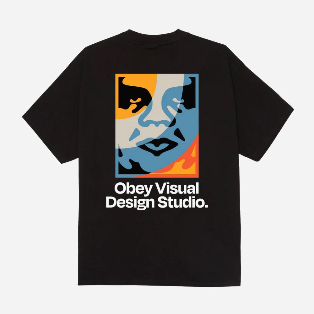 Obey Visual Design Studio Classic Tee - Black Obey Visual Design Studio Classic Tee - Black