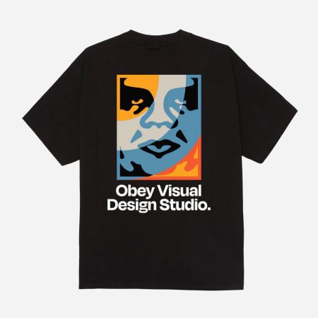 Obey Visual Design Studio Classic Tee - Black Obey Visual Design Studio Classic Tee - Black