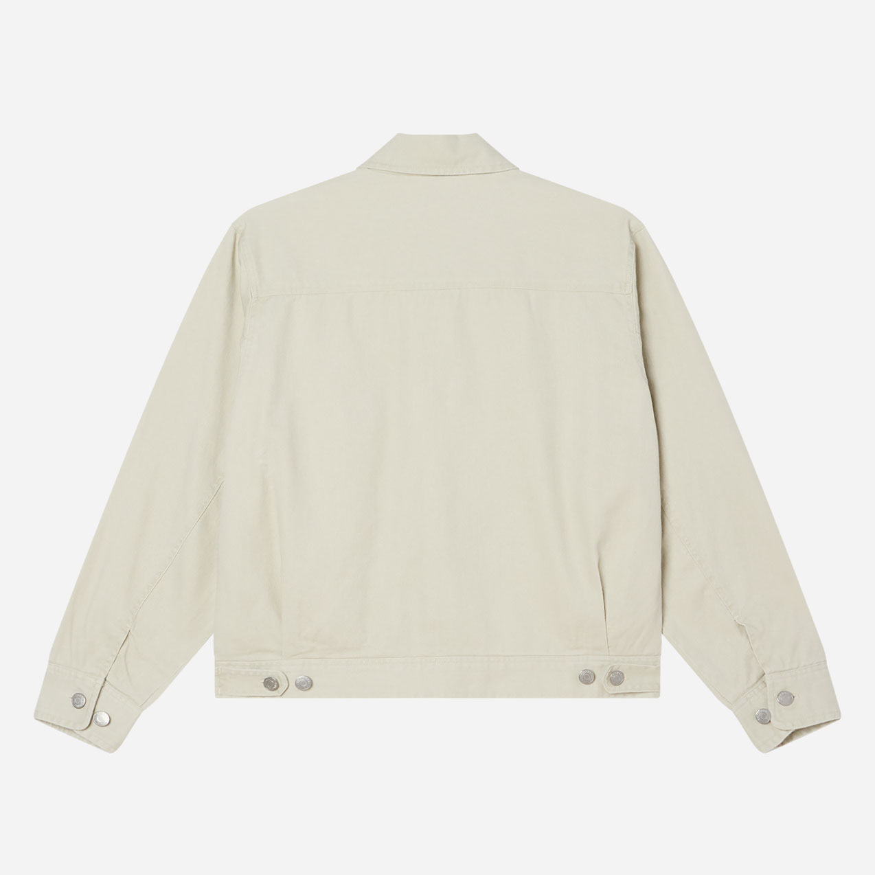 Obey Walter Work Jacket - Silver Birch/Faded Wash