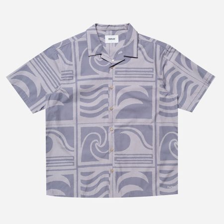 Parlez Huntingdon Short Sleeve Shirt - Purple Haze