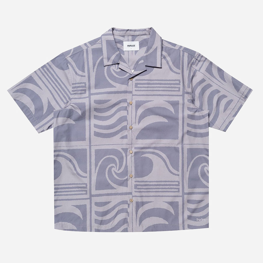 Parlez Huntingdon Short Sleeve Shirt - Purple Haze Parlez Huntingdon Short Sleeve Shirt - Purple Haze
