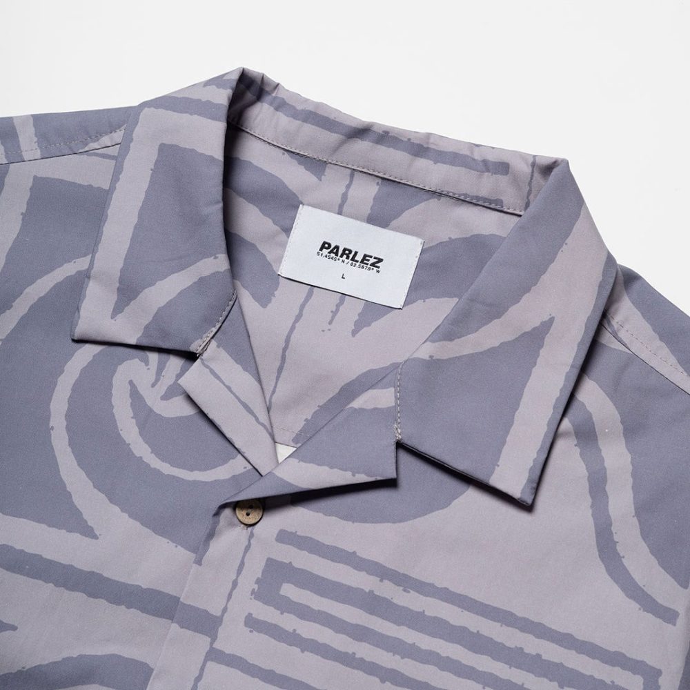 Parlez Huntingdon Short Sleeve Shirt - Purple Haze Parlez Huntingdon Short Sleeve Shirt - Purple Haze