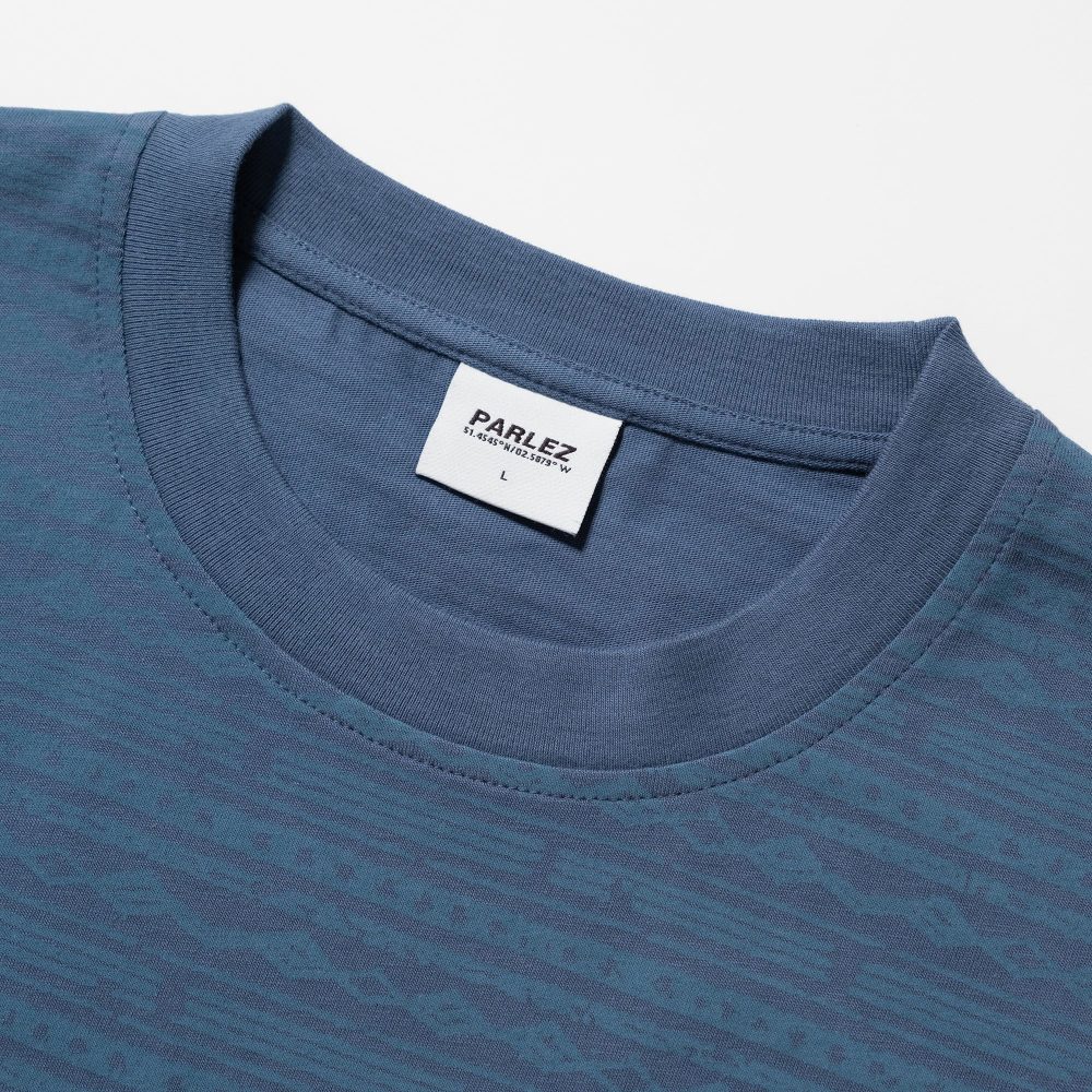 Parlez Monica Tee - Lagoon
