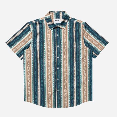 Parlez Nevada Short Sleeve Shirt - Lagoon