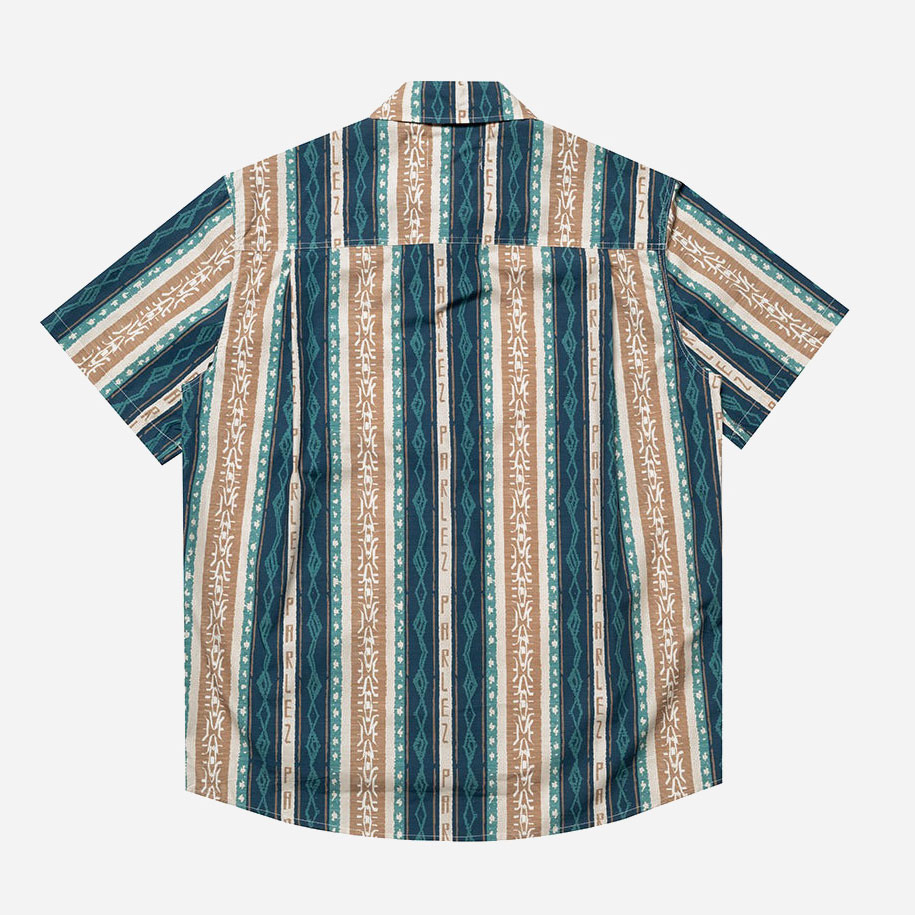 Parlez Nevada Short Sleeve Shirt - Lagoon