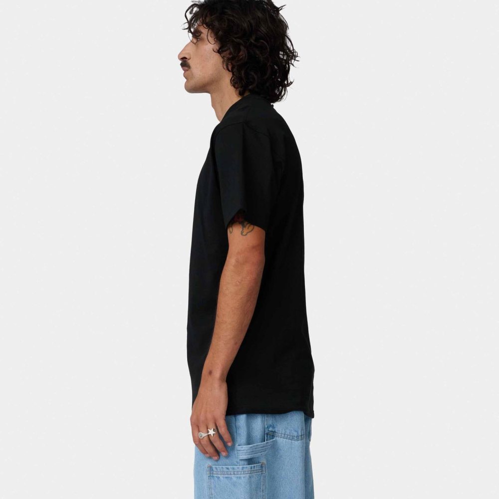 Santa Cruz Ad Collage Front Tee - Black
