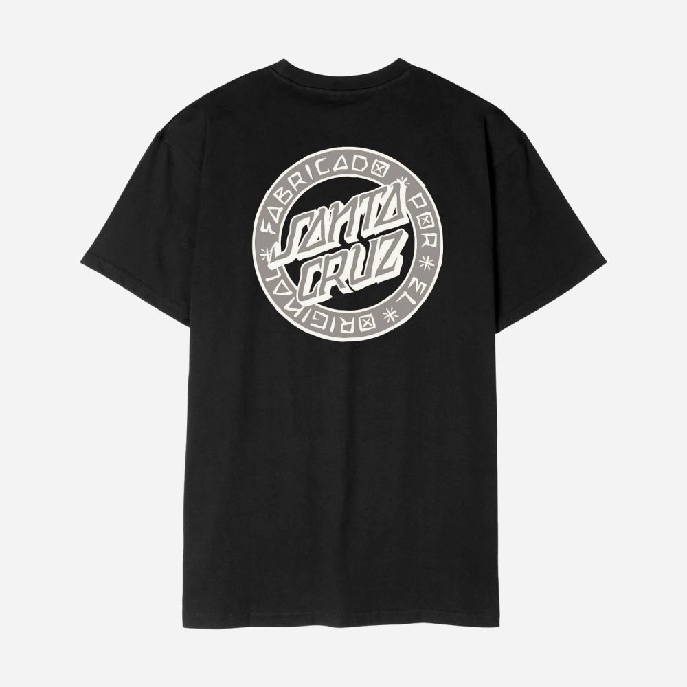 Santa Cruz Loco Dot Tee - Black