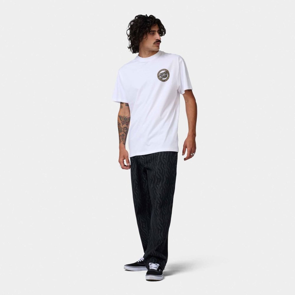 Santa Cruz Loco Dot Tee - White
