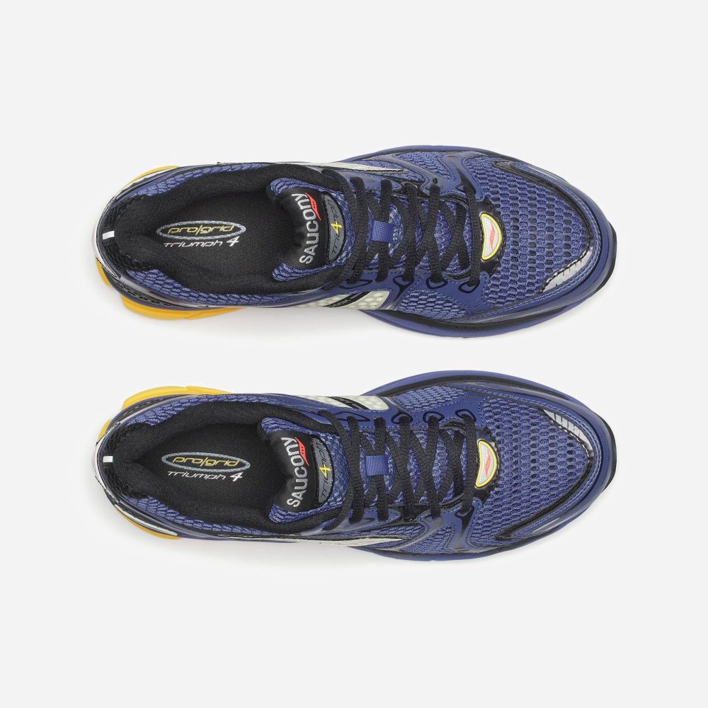 Saucony Progrid Triumph 4 Trainer - Blue/Black