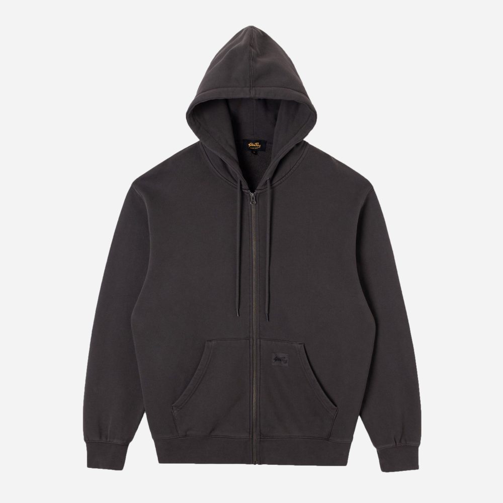 Stan Ray Patch Zip Hood - Raven Black Stan Ray Patch Zip Hood - Raven Black