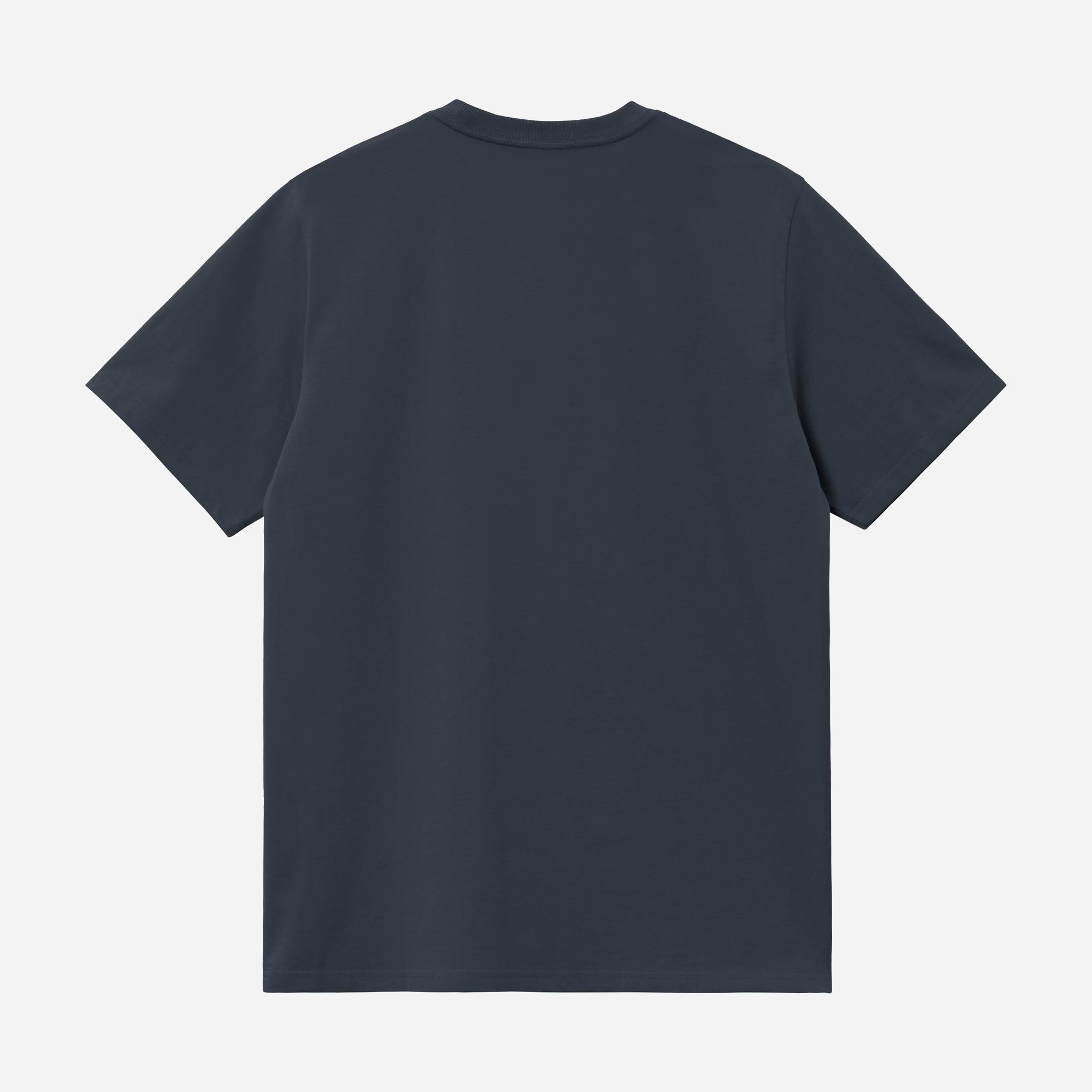 Carhartt WIP American Script Tee - Deep Night