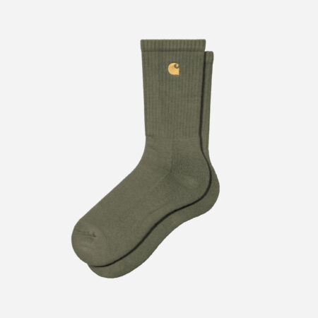 Carhartt WIP Chase Sock - Leaf/Gold