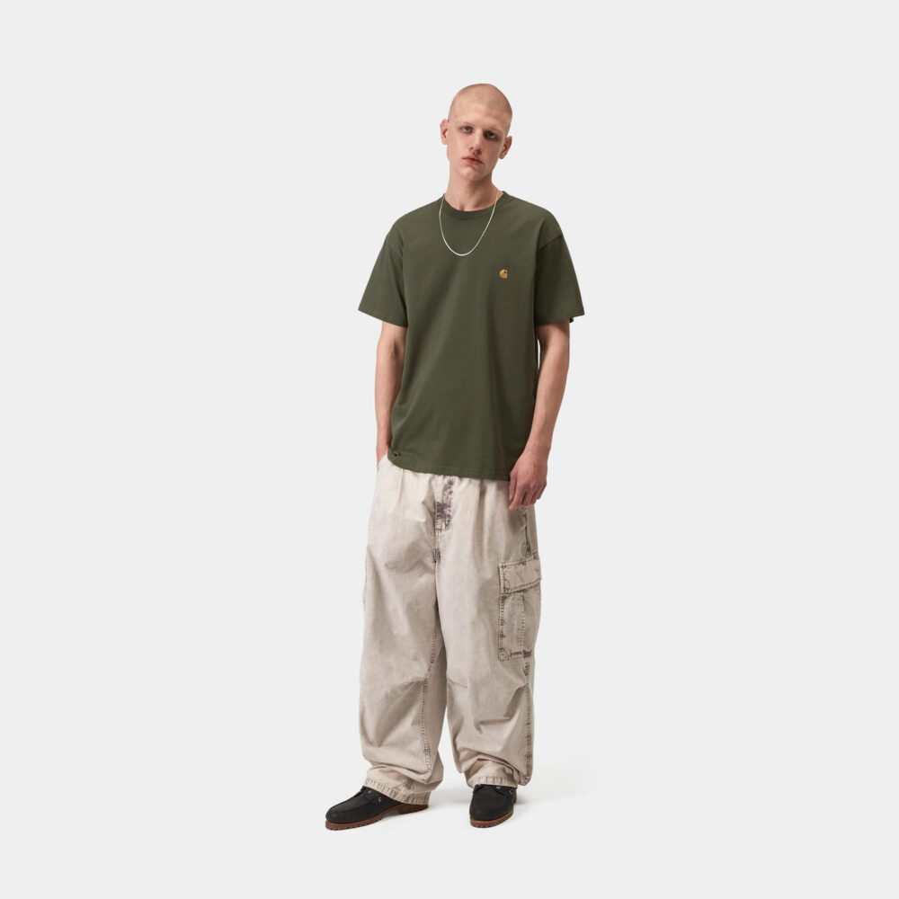 Carhartt WIP Chase Tee - Leaf/Gold