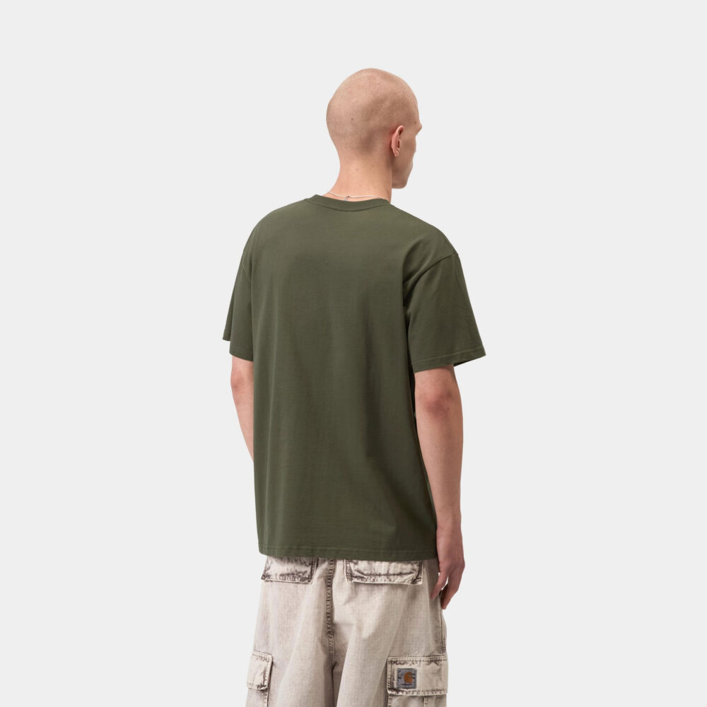 Carhartt WIP Chase Tee - Leaf/Gold