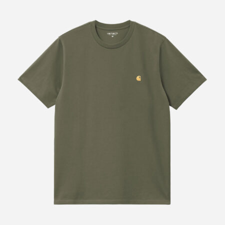 Carhartt WIP Chase Tee - Leaf/Gold Carhartt WIP Chase Tee - Leaf/Gold