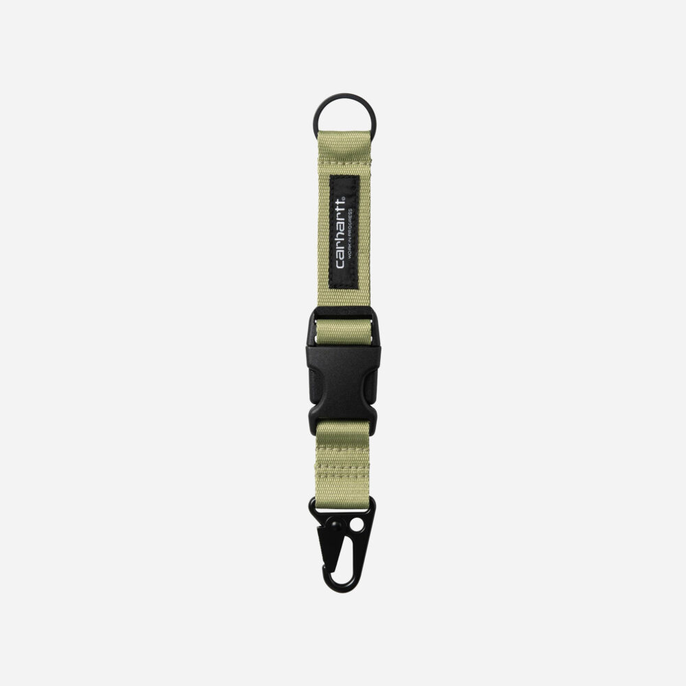 Carhartt WIP Click Keyholder - Gentle Green Carhartt WIP Click Keyholder - Gentle Green