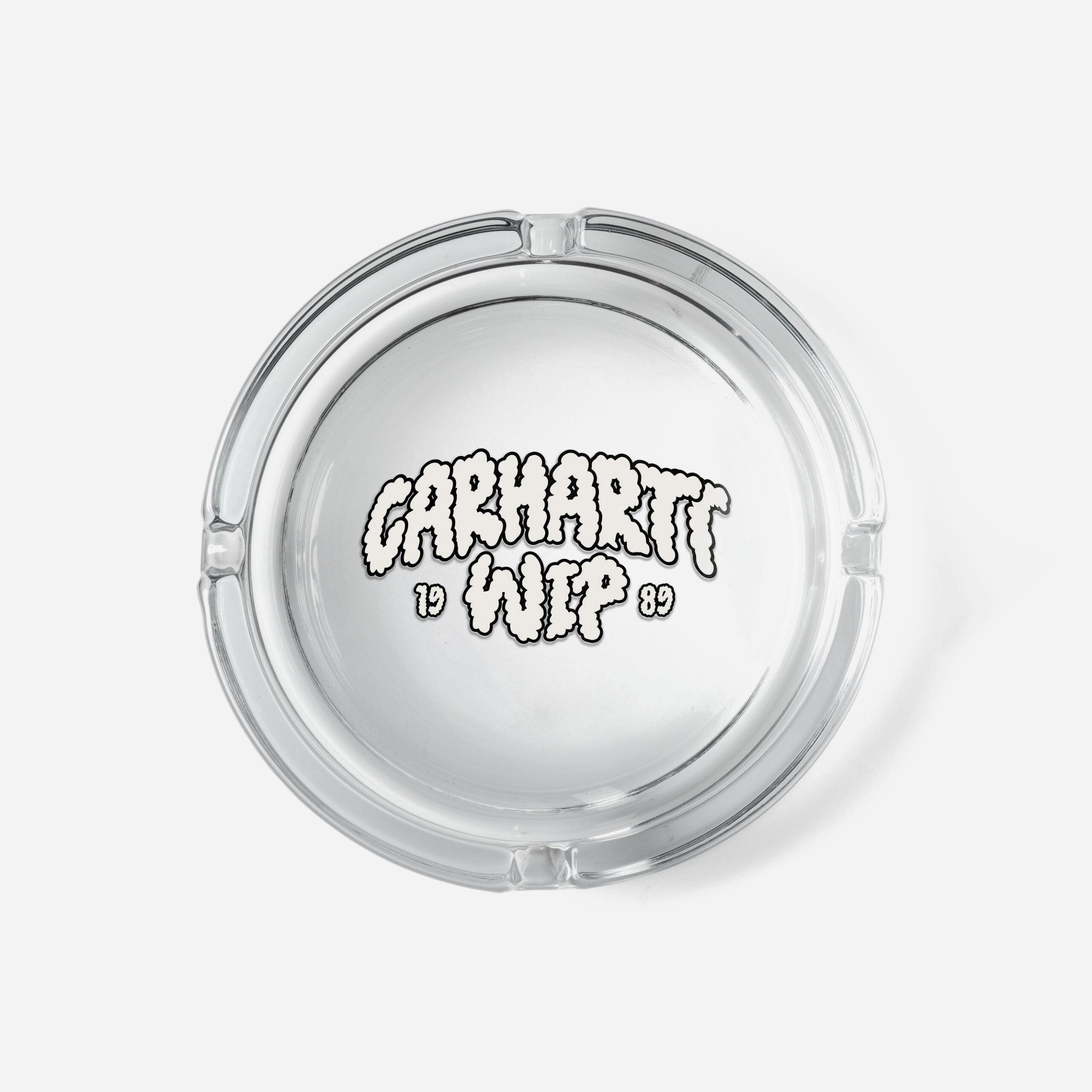 Carhartt WIP Cloud Script Ashtray - Clear