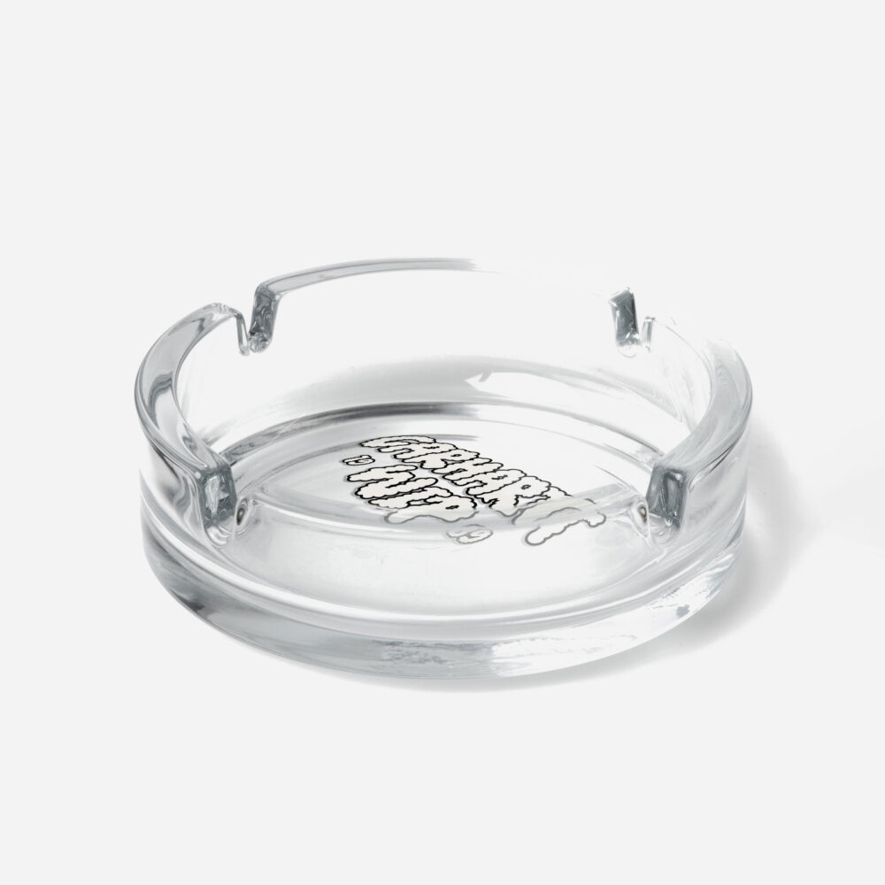 Carhartt WIP Cloud Script Ashtray - Clear Carhartt WIP Cloud Script Ashtray - Clear
