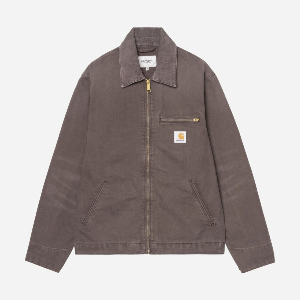 Carhartt WIP Detroit Jacket - Shale/Shale/Stone Canvas Carhartt WIP Detroit Jacket - Shale/Shale/Stone Canvas