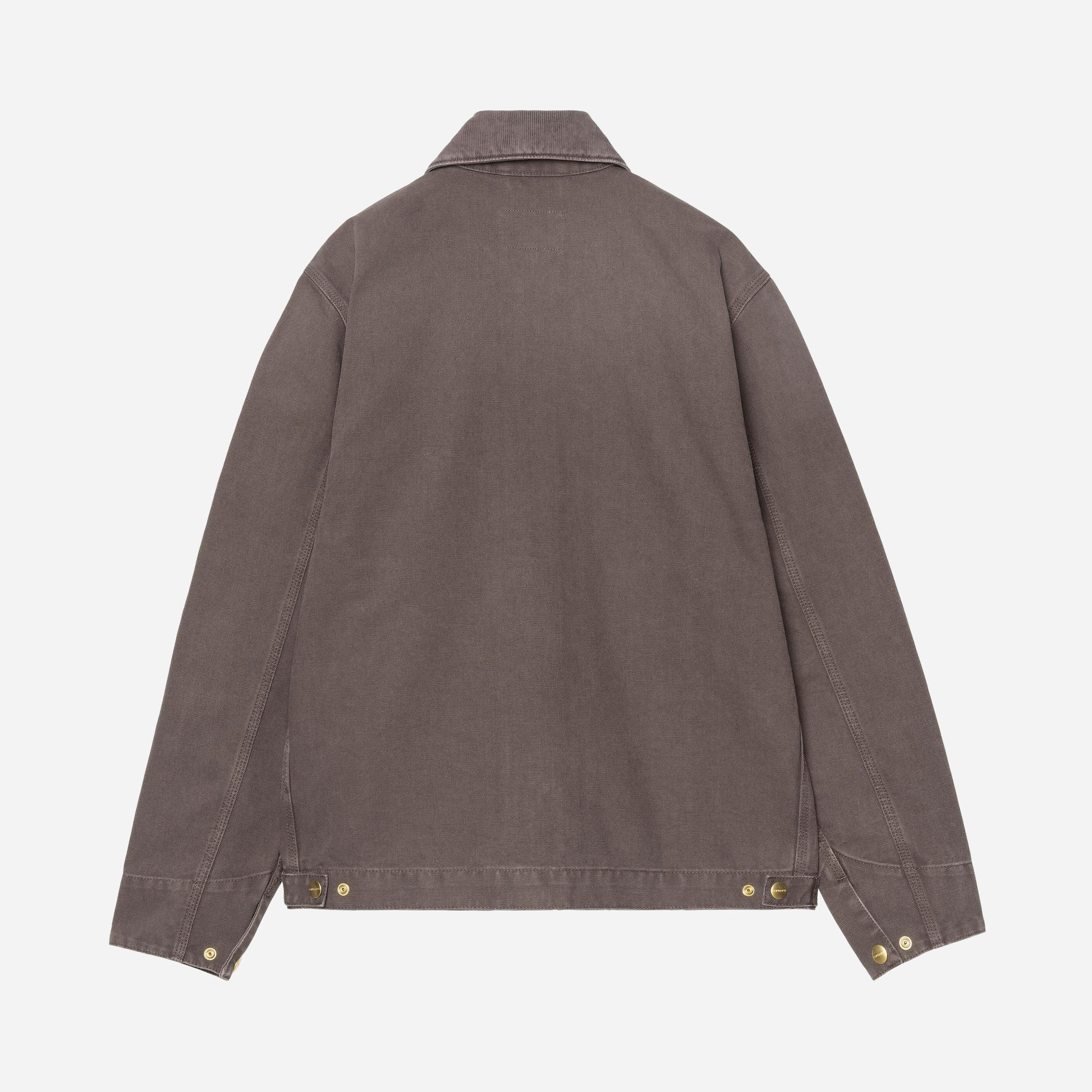 Carhartt WIP Detroit Jacket - Shale/Shale/Stone Canvas