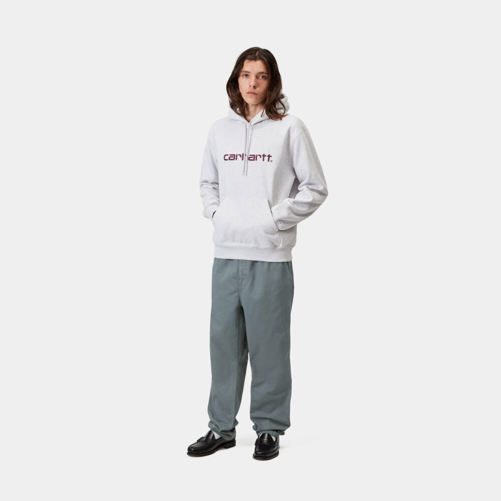 Carhartt WIP Flint Pant - Cozy Blue/Garment Dyed