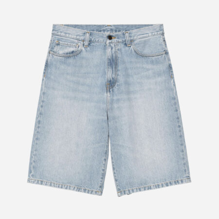 Carhartt WIP Langdon Short - Blue/Heavy Worn Bleached
