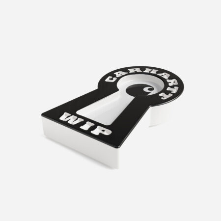 Carhartt WIP Locked Cone Incense Holder - White/Black Carhartt WIP Locked Cone Incense Holder - White/Black