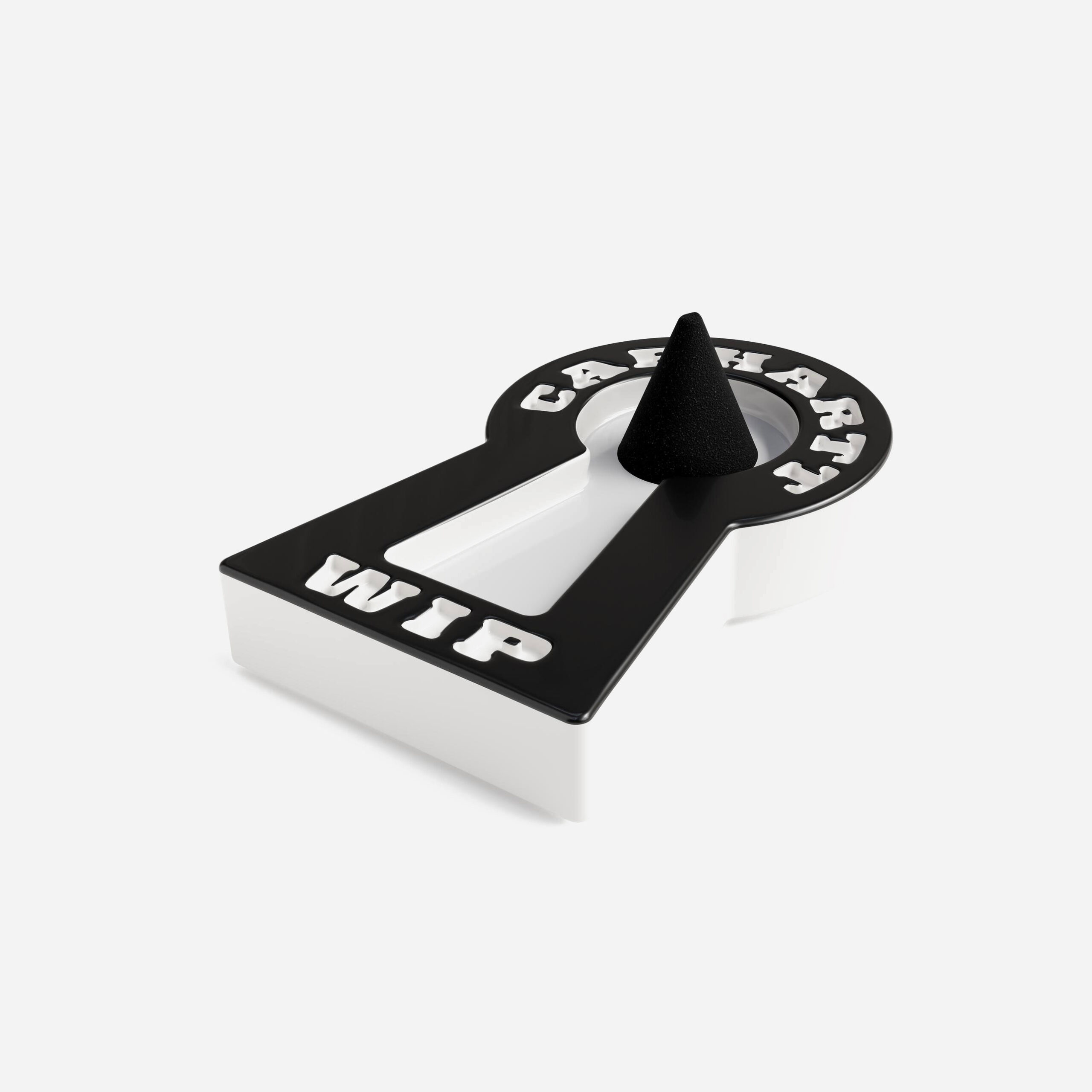 Carhartt WIP Locked Cone Incense Holder - White/Black