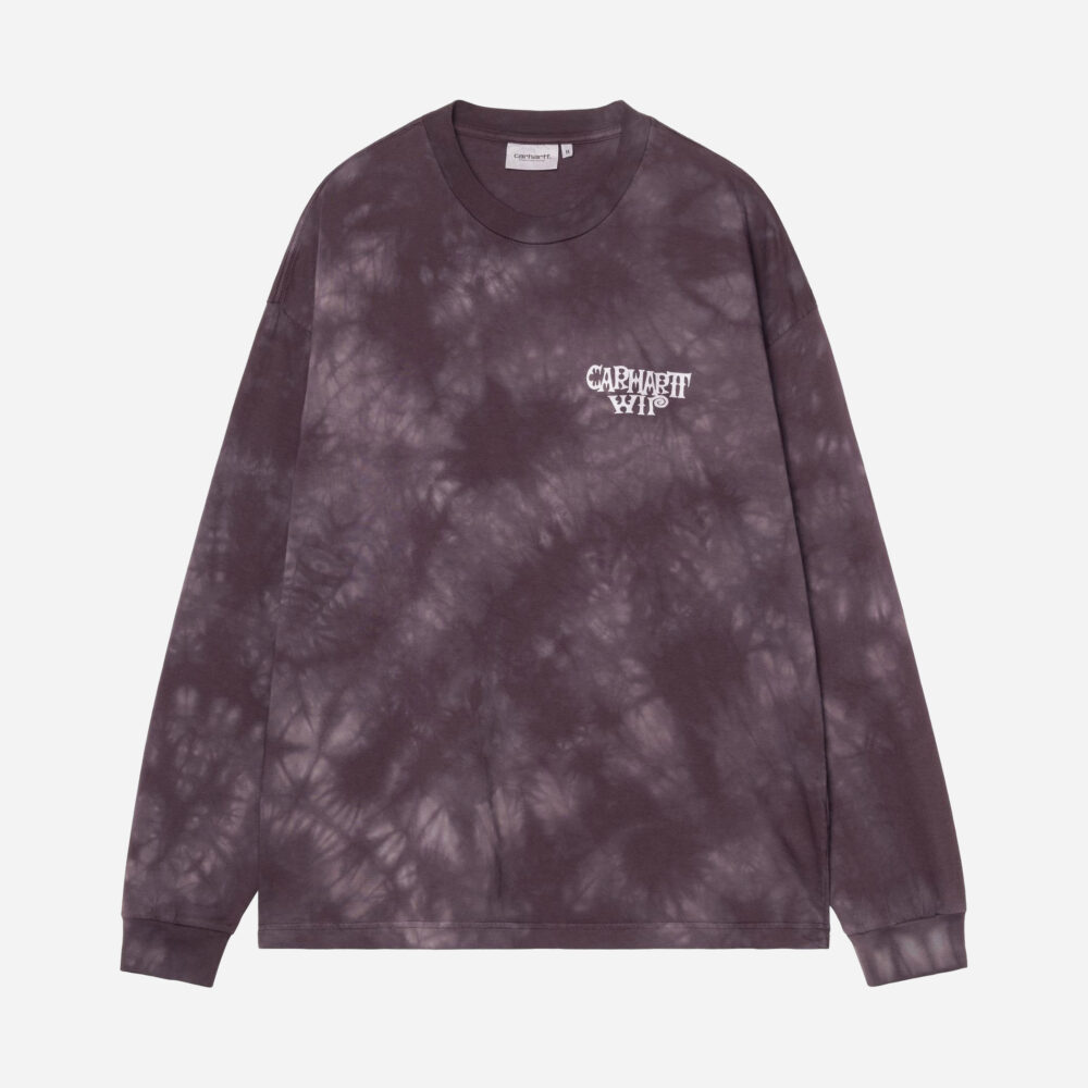 Carhartt WIP Long Sleeve Radiate Tee - Yosemite/Cozy Purple