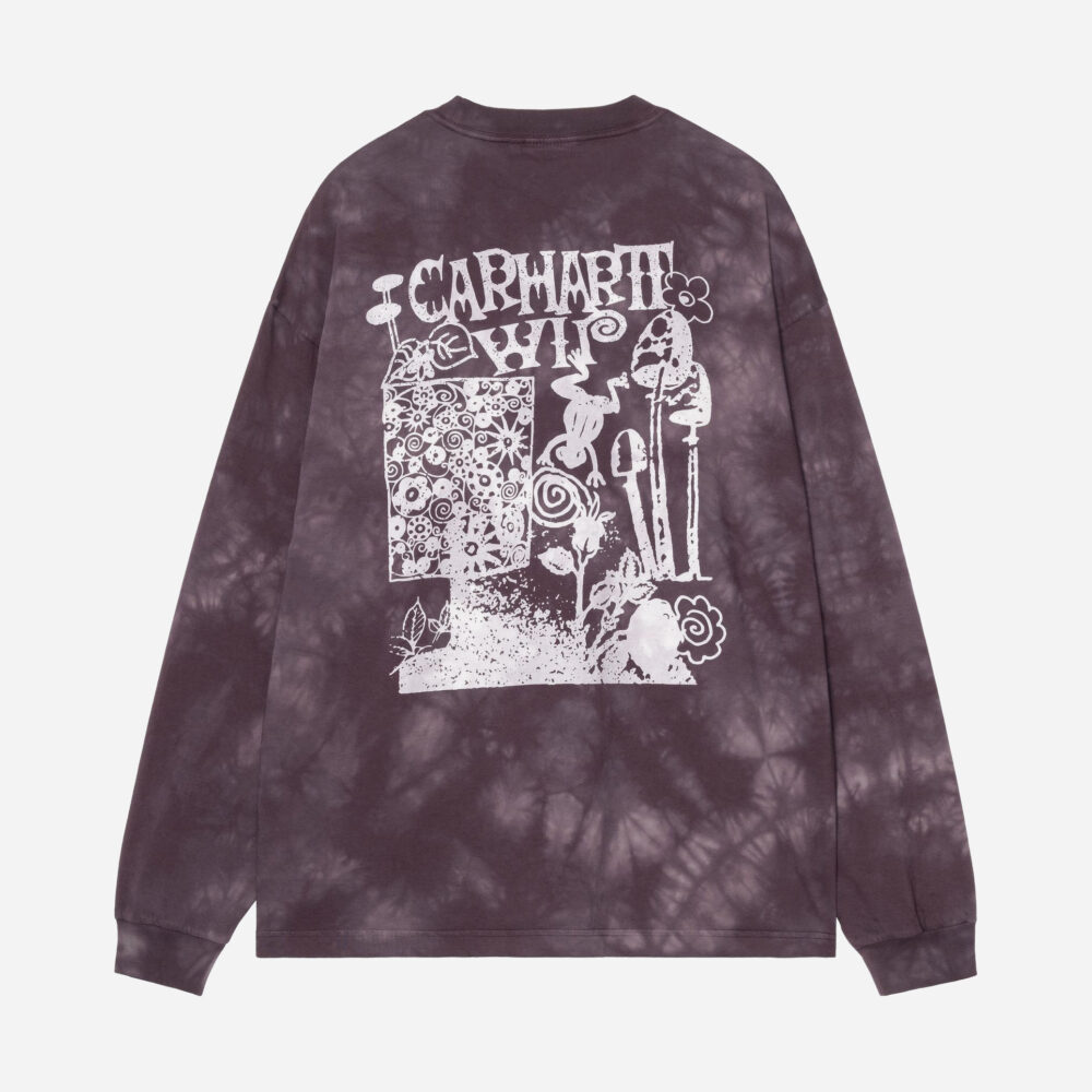 Carhartt WIP Long Sleeve Radiate Tee - Yosemite/Cozy Purple