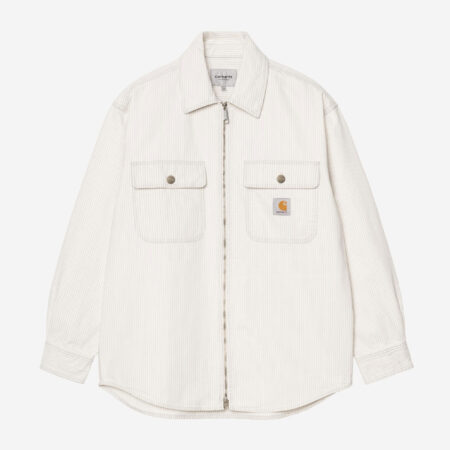 Carhartt WIP Mercer Shirt Jac - Mercer Stripe/Graphite/Wax Carhartt WIP Mercer Shirt Jac - Mercer Stripe/Graphite/Wax